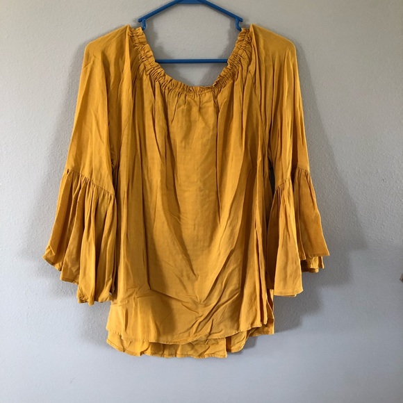 Marigold Bell Sleeves Top - Picture 5 of 6